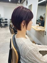 トト 船橋店(toto.)&nbsp;☆ハイライトダブルシアーカラーカールセミディ姫カット［船橋]