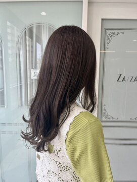 ザザ 高田馬場(ZA/ZA) 艶髪ロング/ダークグレージュ