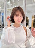 内巻きボブ/タンバルモリ/ふんわりボブ/ひし形ボブ