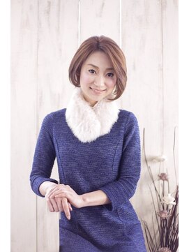 アニスミュゼ(anis musee) 大人上品30代40代キレイめボブ