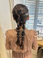 シェリ(Cheri) ふわふわポニーテール編みおろし♪♪