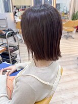 モリオ フロム ロンドン 成増店 【morio成増/児玉】外ハネミディアム 縮毛矯正