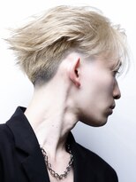 リップス 表参道店(LIPPS)&nbsp;テーパーフェードフェザーショートフェザーパーマ海外ヘア