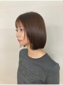 きりっぱなしボブ/ミニボブ/髪質改善トリートメント