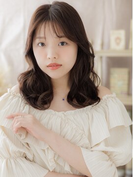 カバーヘア ブリス 上尾西口店(COVER HAIR bliss) ゆるふわくびれカール大人ガーリーミディa上尾20代30代40代