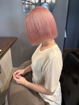 ソル ヘアー デザイン(SOL HAIR DESIGN) ホワイトピンク