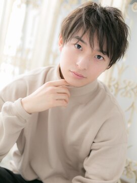 モッズ ヘア 福岡姪浜店(mod's hair) mod's姪浜/束感サーフフェザーパーマ短髪スパイキーショートi