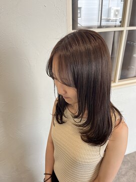 ルアナヘアー(Luana hair) 透明感カラーとレイヤーカット