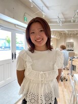 カナージュ(Canage)&nbsp;暖色ブラウン.ボブレイヤーデザインカラー