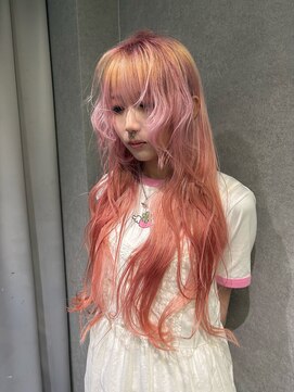 リラス 博多(rilas) デザインカラー/エンジェルリングカラー/ホワイトピンク