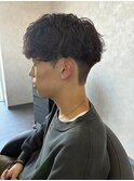 シャドウパーマ/メンズパーマ/無造作パーマ