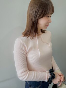 グレージュ　髪質改善／白髪改善／白髪ぼかし／脱白髪染め