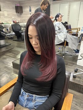 シールエクステ×レイヤー