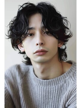 【ZEAL天神】センター分けスパイラルパーマ★New Open