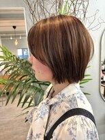 プラム(plum.) ぱつっとボブ