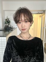 サンドイエナ 横浜店(sand yena) くびレイヤーボブルフネビージュ小顔ワンレンこなれミディ