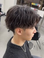 プルーブトウキョウ 渋谷(PROVE TOKYO) メンズセンターパート ゆるふわツイストスパイラルパーマ