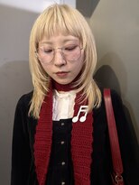 ゾーイ(ZOEY)&nbsp;今泉　ボブヘア　ボブ　ブリーチなしダブルカラー　パーマ