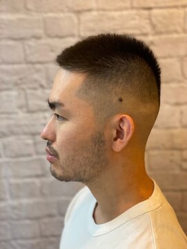 グレイスフルバーバー 赤坂見附店 おしゃれボウズ スタイル