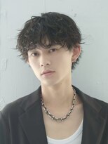 メンズサロン サンド 横浜(Men's salon sand) パーマ風ラウンドマッシュ
