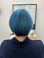 クワイア 川崎店(0choir) ダークパープル/ナチュラルショート/ミルクブラウン/夏/川崎