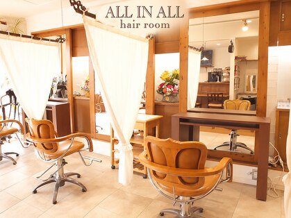 オール イン オール ヘアールーム(ALL IN ALL hair room)の写真