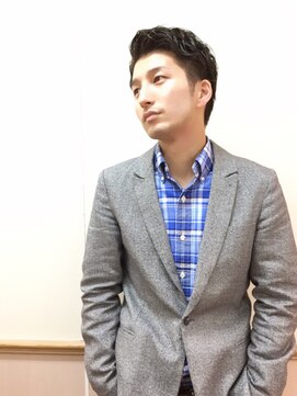 ヘアサロン 銀座マツナガ新宿店(hair salon) ビジネスマン爽やか２ブロックショート【新宿】