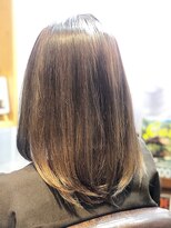 カシータ(casita)&nbsp;"casita"美髪×ナチュラルモノクロ-ム★TOKIOフラ-レン縮毛矯正