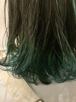 ラグヘアーワークス(LAG HAIR WORKS) グラデーション・グリーン