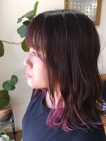 エルフゥ(Elle fou)&nbsp;ピンクイヤリング