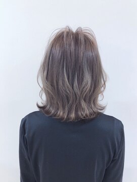 アナザヘアー なんば 高島屋前店(ANAZA hair) こなれミディアム外ハネスタイル♪