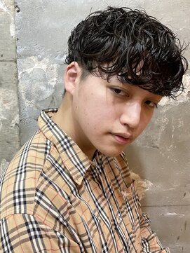 アカ(ACA) メンズマッシュパーマメンズパーマニュアンスパーマ札幌大通