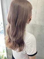 ラニヘアサロン(lani hair salon) ミルクティーベージュ/韓国ヘア/ハイトーン