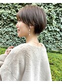 大人ナチュラルショートボブ/外国人風カラー/田中俊成