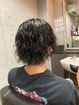 グロウヘアワークス トウキョウ(grow hair works tokyo) Grow hair works tokyo/  スパイラルパーマ