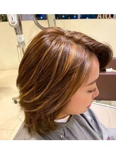 アクエアーフォンテ(aquair fonte) ハイライト/白髪ぼかし/ブリーチ/30代40代50代/大人ヘア