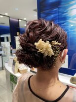 ヴィヴィッド(VIV ID) 結婚式アレンジ簡単ヘアセット