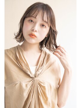 ジュール 新宿三丁目(Joule) ミディアムヘア/ショコラベージュ/ボブルフ/新宿