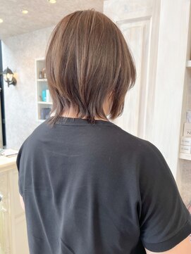 キャアリー(Caary) 福山市美容室Caary人気 似合わせカットレイヤーボブ