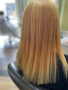 ボヌー(Bonheur) ブロンドヘアを目指して