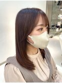 流行レイヤーカット×髪質改善カラー