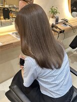 ヒビヲ(HIBIO) シークレットハイライトカラーミルクティーベージュケアブリーチ