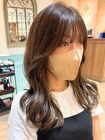 ジアン バイ ミルボン 西宮ガーデンズプラス(GIEN by milbon)&nbsp;艶髪ダークブラウン×レイヤーカット