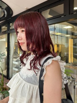 リル 茅ヶ崎(Liru:) 【Rina】ワインレッド