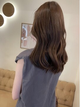 ラヴィズム 名駅店(LUVISM) 韓国ヘアー顔周りレイヤーベージュ名古屋名駅