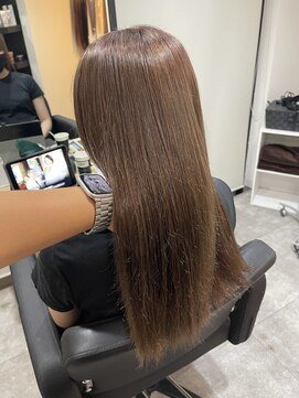 ラフ 難波店(LAFF) #セミディ#シアーカラー#ショートヘア#姫カット#ダークアッシュ