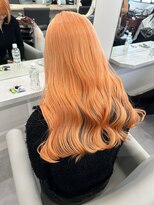 ベレーザ 渋谷(BELEZA)&nbsp;8748ニュアンスカラーオレンジハイトーングラデーションカラー