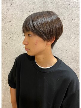 ベル(Bell) メンズ/縮毛矯正/ナチュラル