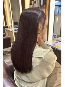 アーチ ブランチ 岡山北長瀬店(ARCH) チェリーブラウン/髪質改善トリートメント