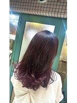 トープ(TOPU)&nbsp;グラデーションカラー/ダブルカラー/毛先カラー/セミロング